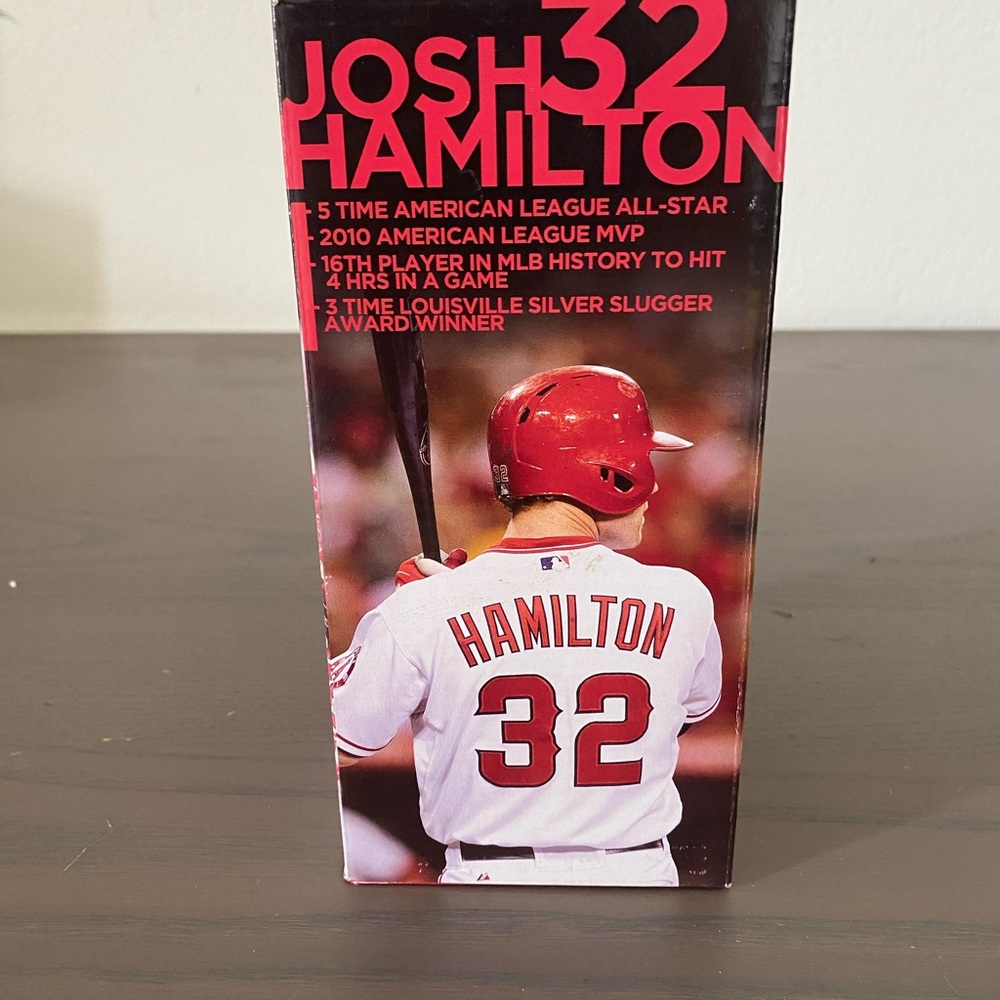 Josh Hamilton Bobblehead. - Picture 7 of 8